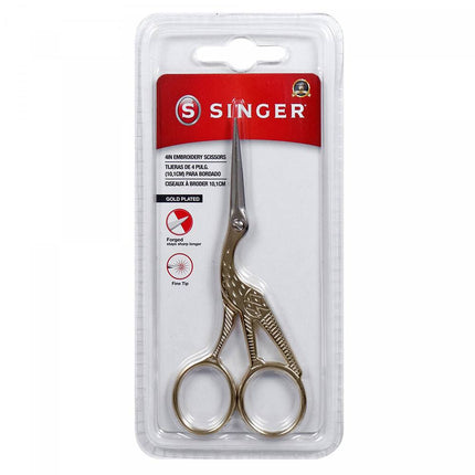 Singer Gold Stork 4-1/2" Scissors