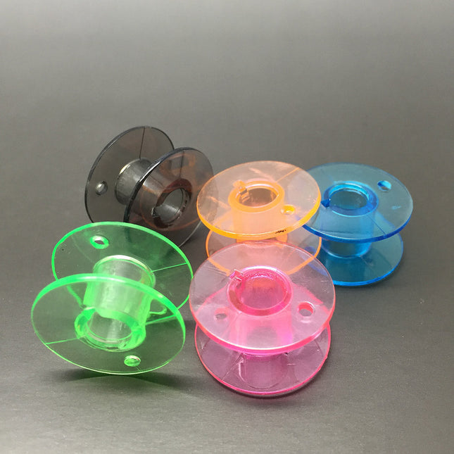 25 coloured bobbins in a box - image 2