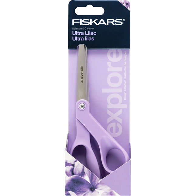Fiskars 8" Explore Collection Scissors - Ultra Lilac - image 2