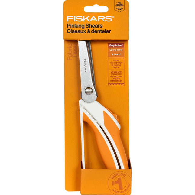 Fiskars 10-1/2" Easy Action Pinking Shears - image 2