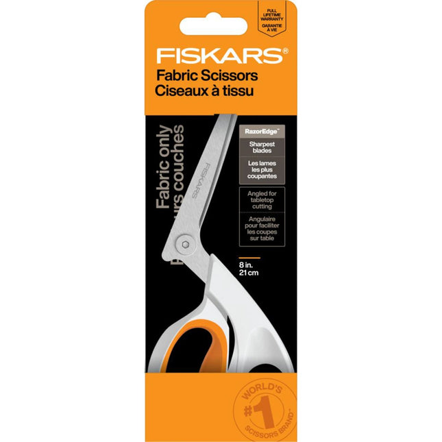 Fiskars RazorEdge 8" Fabric Tabletop Shears - image 2