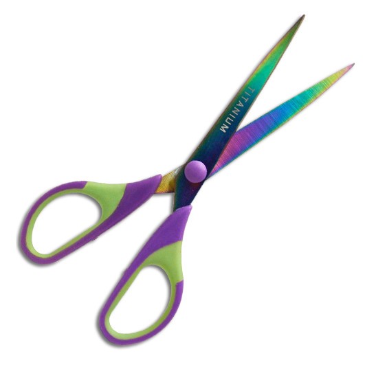 7" Titanium Coated Scissors, Sullivans - image 2