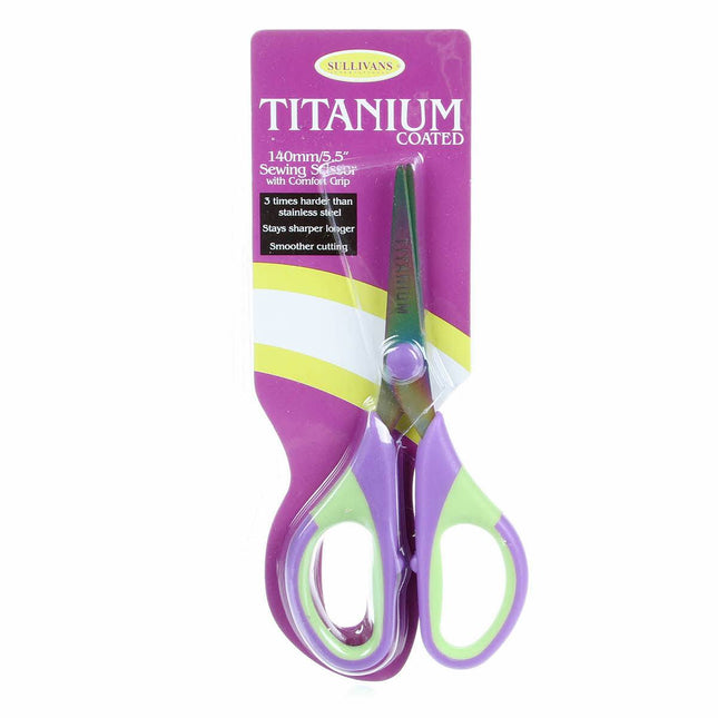 Sullivan's 5-1/2in Titanium Coated Sewing Scissors