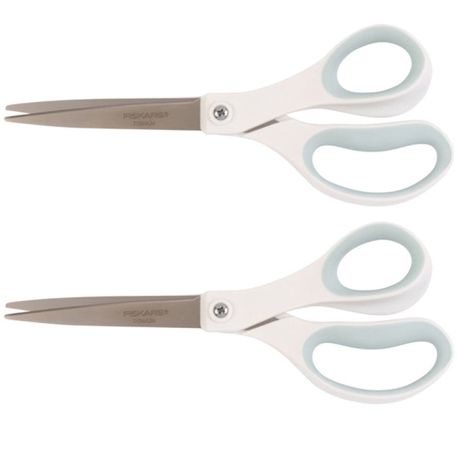 Fiskars Performance 8" Softgrip Titanium Shear Set