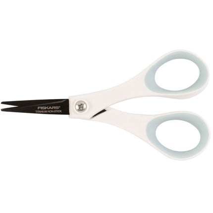 Fiskars 5" Non-stick Softgrip Detail Scissors