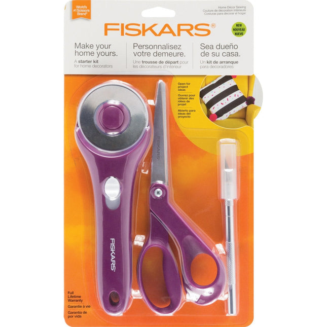 Fiskars Home Decor Sewing Starter Set - Purple - image 2