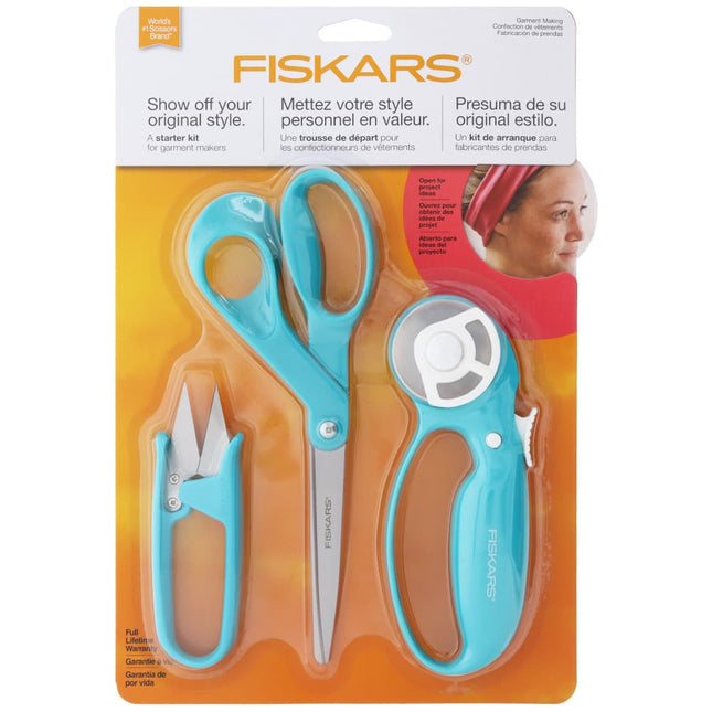 Fiskars Garment Sewing Starter Set - Teal - image 2