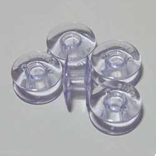 8 x Singer Plastic Sewing Machine Bobbins - 66k Curved