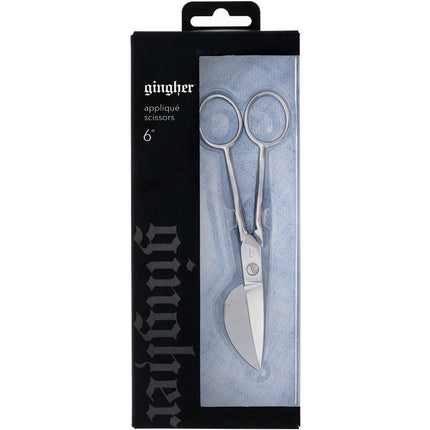 Gingher 6" Duckbill Applique Scissors - image 4