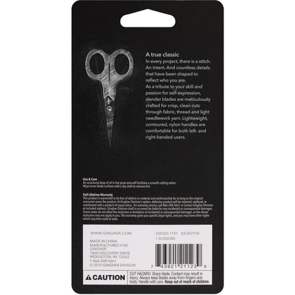 Gingher 4in Lightweight Embroidery Scissors - image 4