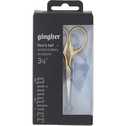 Gingher 3 1/2" Lions Tail Embroidery Scissors - image 4