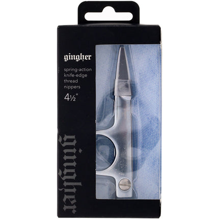 Gingher 4 1/2" Knife Edge Thread Nippers - image 3