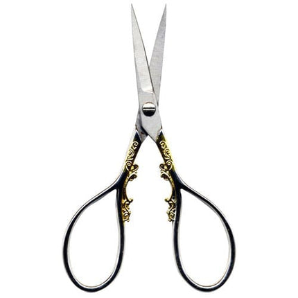 Embroidery Scissors, Gunmetal & Gold, Sullivans
