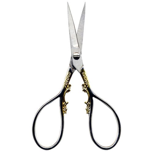 Embroidery Scissors, Gunmetal & Gold, Sullivans