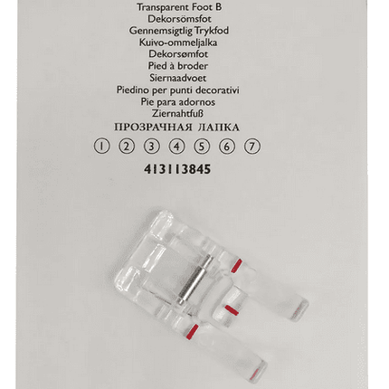 Transparent Presser Foot B