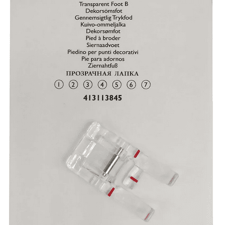 Transparent Presser Foot B