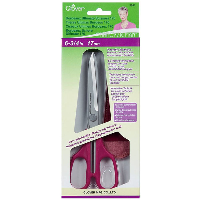 Bordeaux Craft Scissors 6 3/4", Clover - image 2