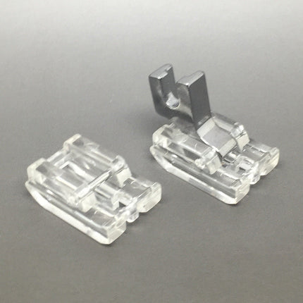 Invisible Concealed Zipper Foot Clear Low Shank Screw On FITS, BROTHER, JANOME, SINGER + MORE - image 2