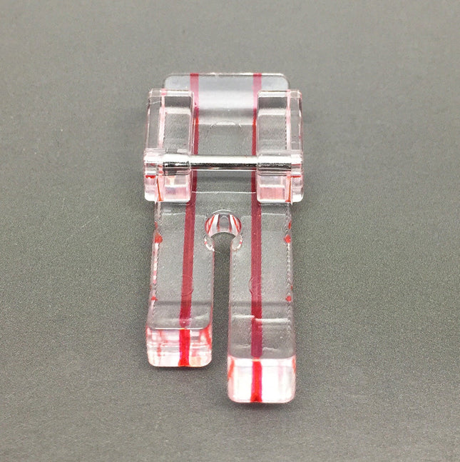 CLEAR VIEW GUIDE FOOT STRAIGHT STITCH SNAP ON, COMPATIBLE FOR BROTHER, TOYOTA, NEW SINGER DOMESTIC SEWING MACHINES - image 2