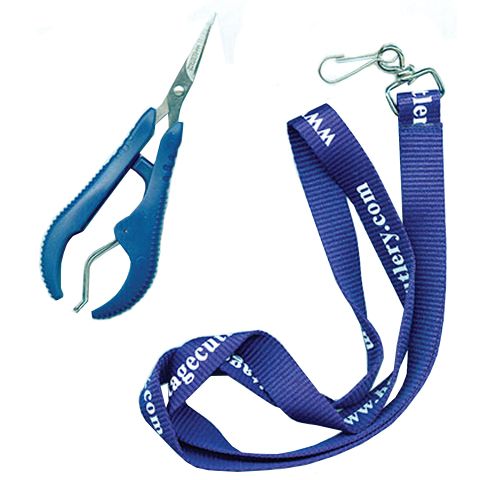 Spring Loaded Snips w/ Lanyard 5, Heritage Cutlery #7268-25"
