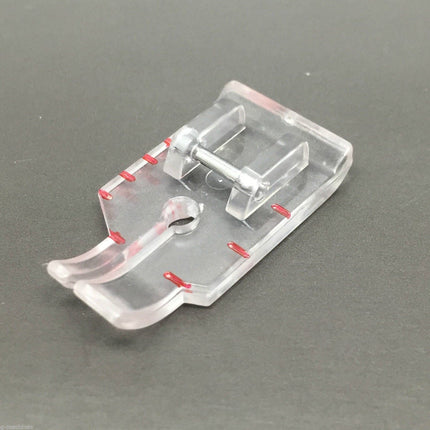 1/4' patchwork quilting foot clear snap on fits most domestic sewing machines - image 2