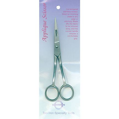 Applique/Rug Hooking Scissors (5in), Tooltron #7691