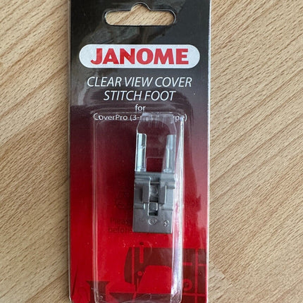 Clear View Cover Stitch Foot For Janome