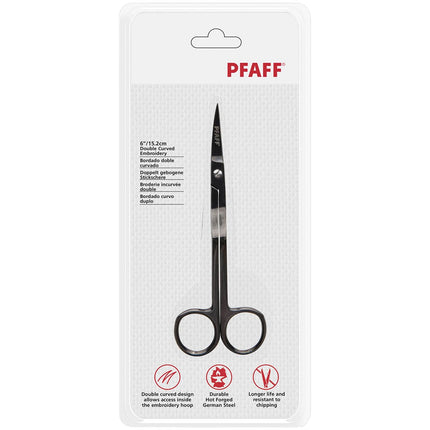 Pfaff 6" Double-Curved Embroidery Scissors - image 2