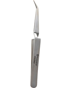 Viking 4.5" Opposable Curved Tweezers