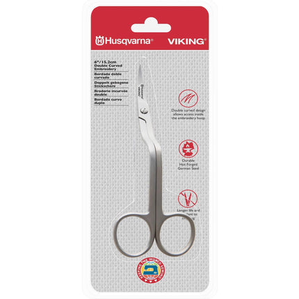 Viking 6" Double-Curved Embroidery Scissors - image 3