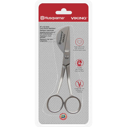 Viking 6" Applique Duckbill Scissors (Left-handed) - image 2