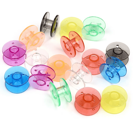 20X Coloured Bobbins Mixed Colours