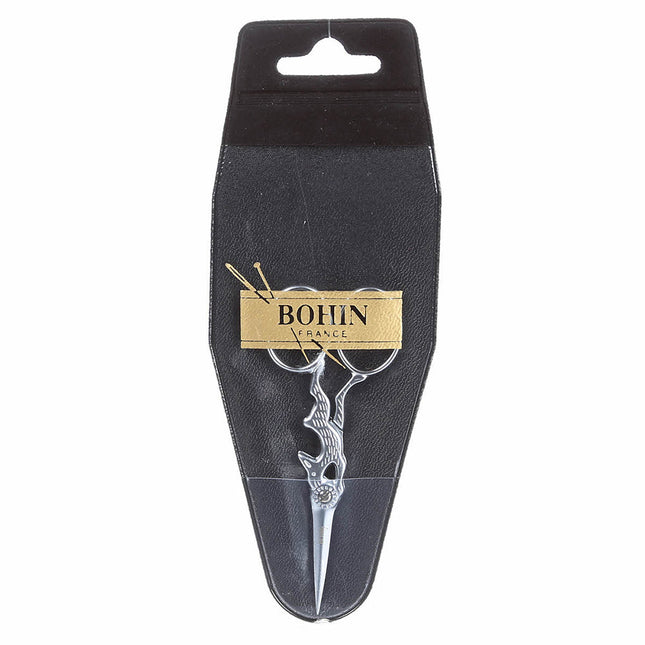 Silver Rabbit Embroidery Scissors 3-1/2", Bohin - image 2