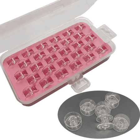 28pc Pink Bobbin Box - image 2