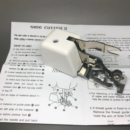 Side Cutter II Sewing Machine Foot Attachment - image 4