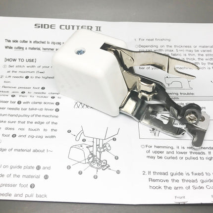 Side Cutter II Sewing Machine Foot Attachment - image 5