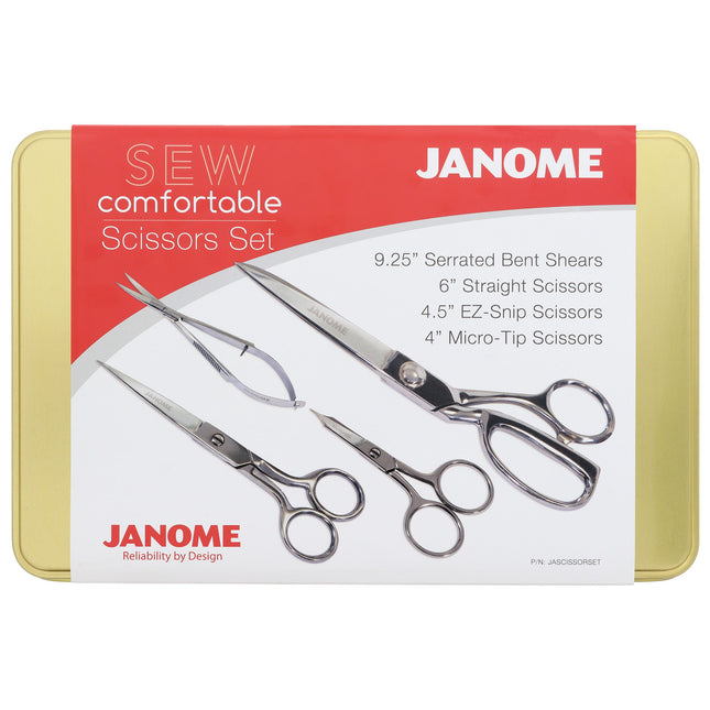Janome Sew Comfortable 4pc Scissors Set - image 2